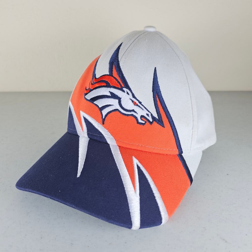 Denver Broncos Team Apparel Shockwave Adjustable Strapback‎ Cap Hat